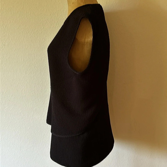 Maria Cornejo sz L black blouse textured and angular great pre owned condition - Picture 6 of 11